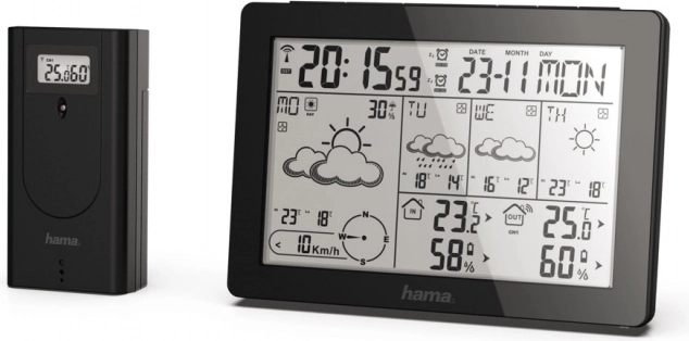 Stație meteo Metotime Black