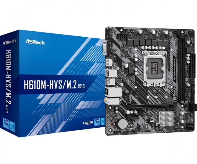 Placa de bază ASRock H610M-HVS/M.2