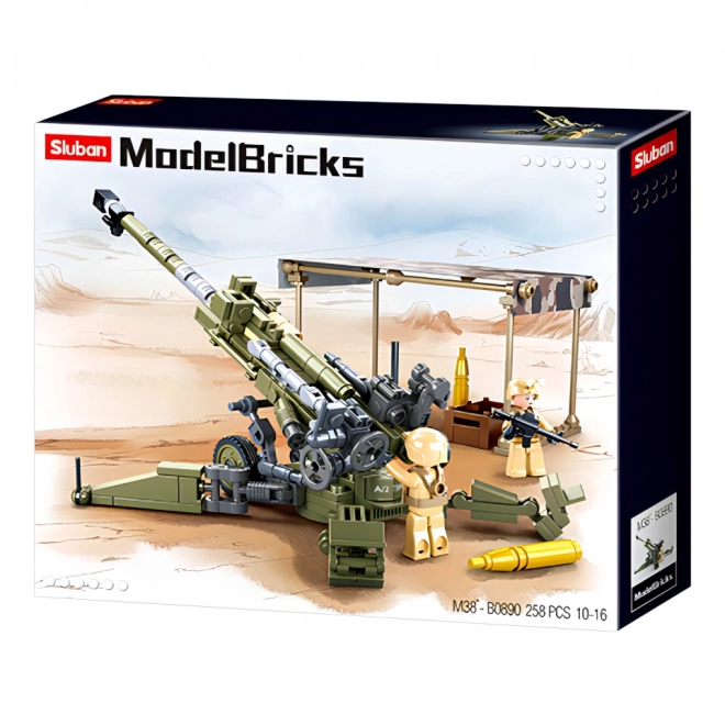 Sluban set de construcții Tunul M777 Howitzer