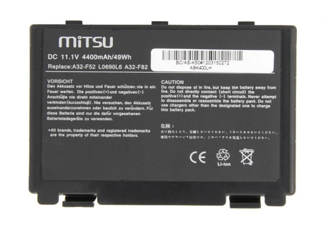Baterie pentru laptopuri Asus seria F82, K40, K50, K60, K70