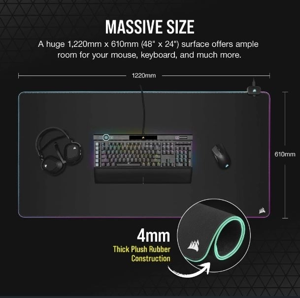 Mousepad Corsair MM700 RGB XXL