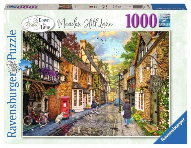 Puzzle Ravensburger aleea dealului Meadow 1000 piese