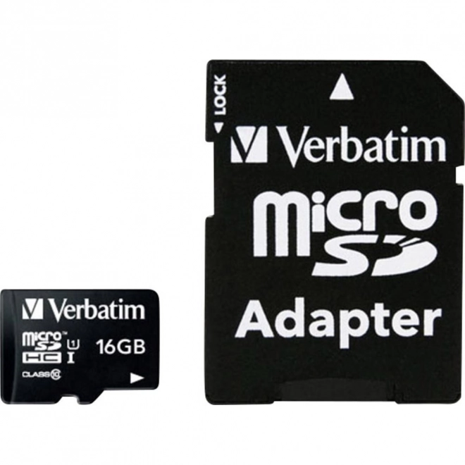 Card micro SDHC 16GB UHS-I clasa 10 cu adaptor