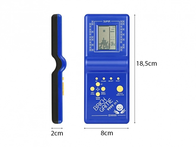 Joc electronic Brick Game consolă retro de buzunar