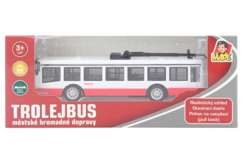 Troleibuz din metal cu tracțiune inversă