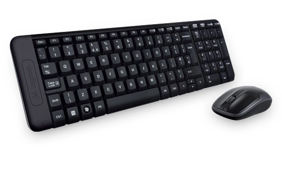 Set wireless Logitech MK220 tastatură și mouse