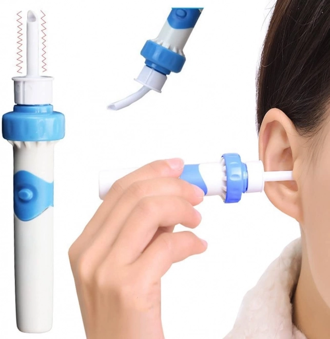 Aspirator cu vacuum pentru ceara urechii C-ears