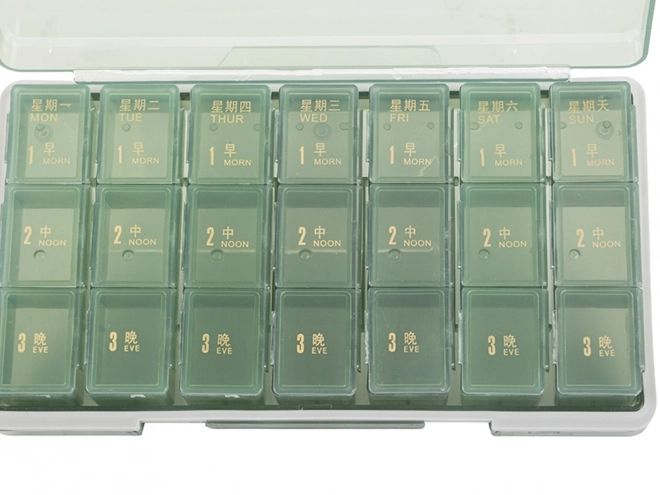 Cutie organizator pentru medicamente săptămânal