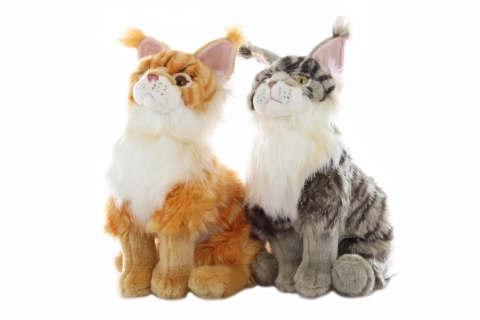 Pisică Maine Coon din pluș