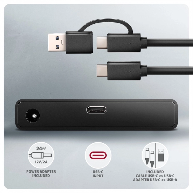 Adaptor USB-C SATA pentru SSD/HDD