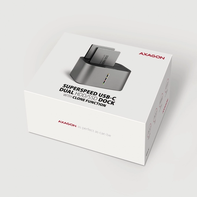 Stație de andocare USB-C Axagon pentru HDD SSD