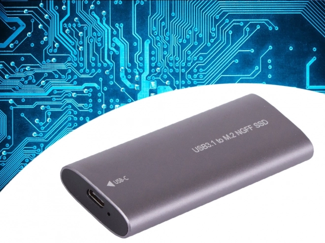 Carcasă adaptor pentru disc M.2 SATA NGFF USB 3.1 Tipo-C