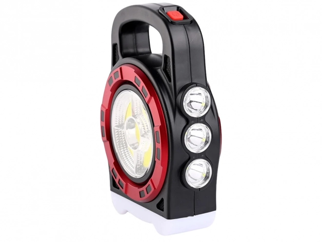 Lampa solară portabilă cu LED și powerbank