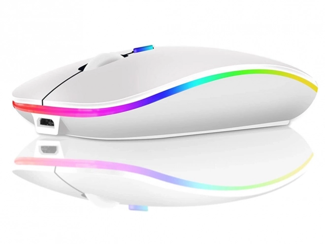 Mouse optică wireless slim cu Bluetooth pentru laptopuri și PC-uri