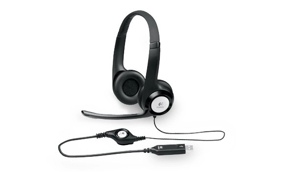 Căști USB cu microfon Logitech