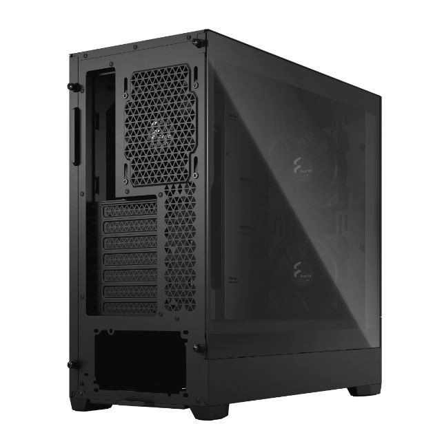 Carcasă Fractal Pop Silent Neagră TG Clear Tint