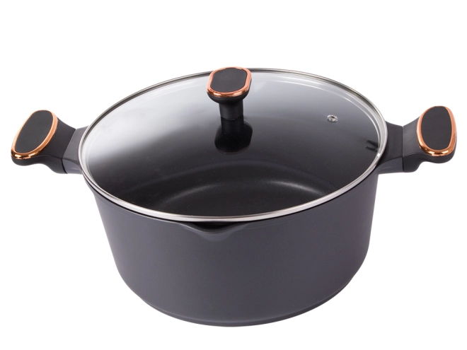 Capac din sticlă cu supapă de abur