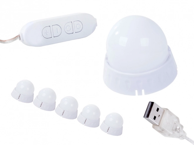 Lampă LED pentru oglindă machiaj set 10 bucăți
