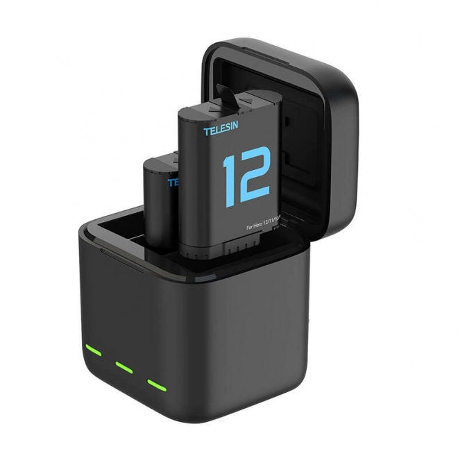 Încărcător dual Telesin pentru GoPro Hero