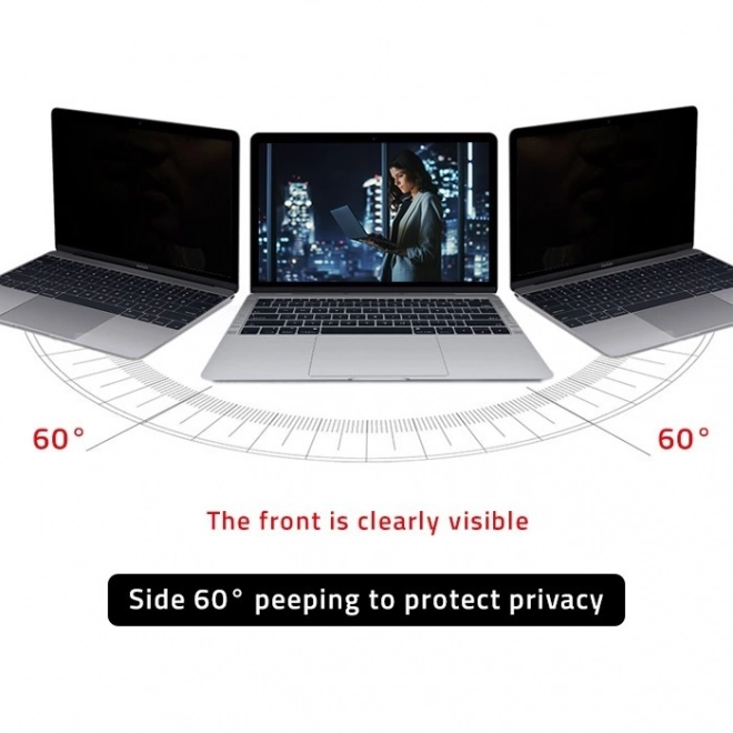 Filtru de confidențialitate Qoltec pentru laptop de 15,6 inch