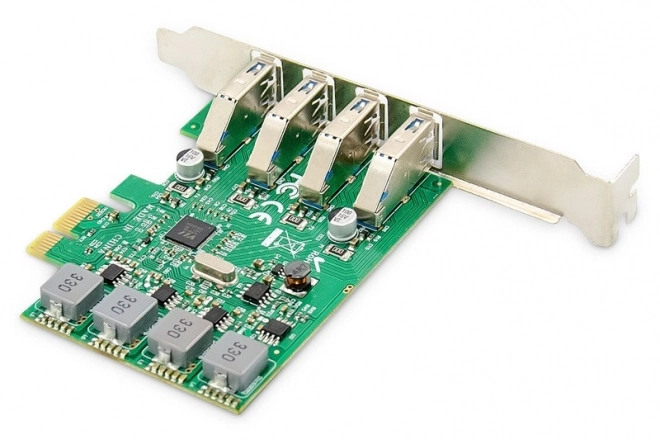 Controler cu 4 porturi USB 3.0 PCI Express profil redus