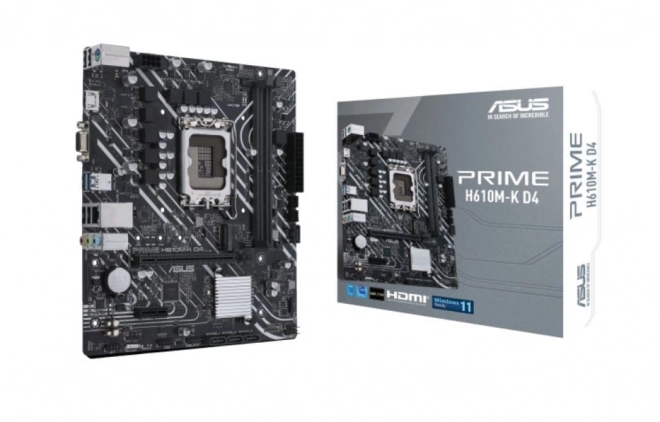 Placa de bază ASUS Prime H610M-K D4