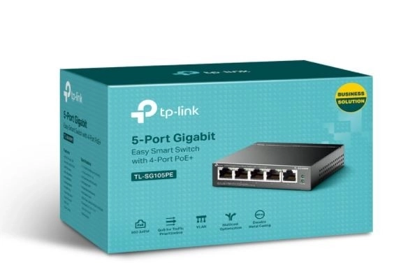 Prizații inteligent cu 5 porturi Gigabit cu suport PoE+