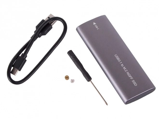 Carcasă adaptor pentru disc M.2 SATA NGFF USB 3.1 Tipo-C