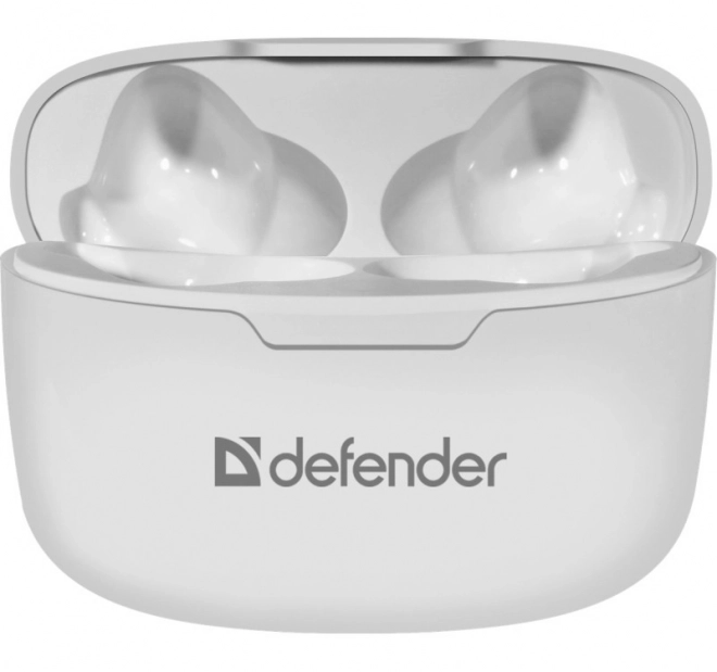 Căști wireless Defender Twins albe