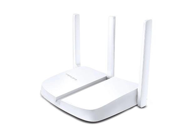 Router WiFi N300 Mercusys cu 1 WAN și 3 LAN