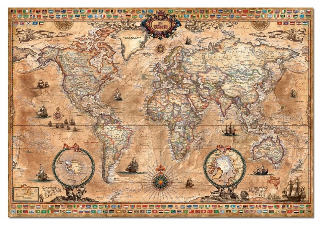 Puzzle 1000 piese antica hartă