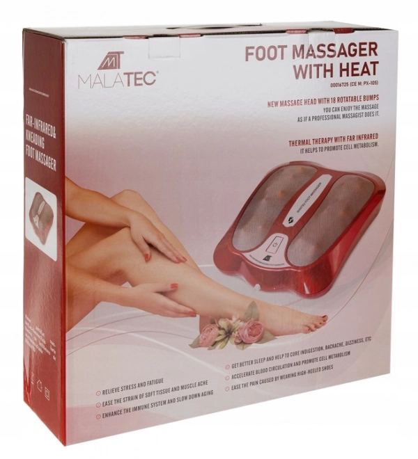 Masażer de picioare shiatsu cu încălzire