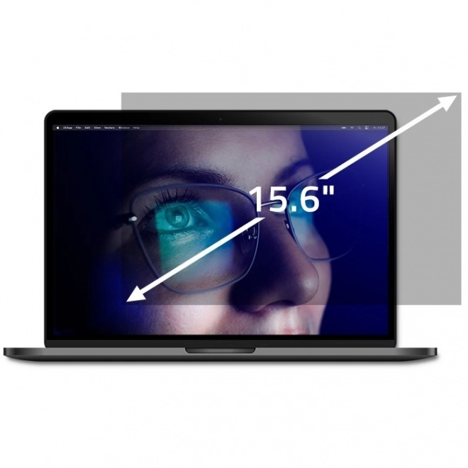 Filtru de confidențialitate Qoltec pentru laptop de 15,6 inch