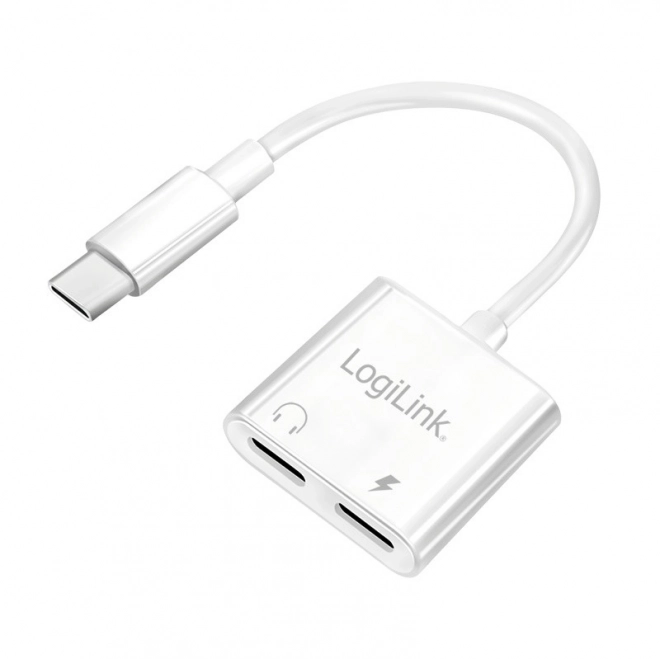 Adaptor USB-C la 2x USB-C cu PD 60W și audio