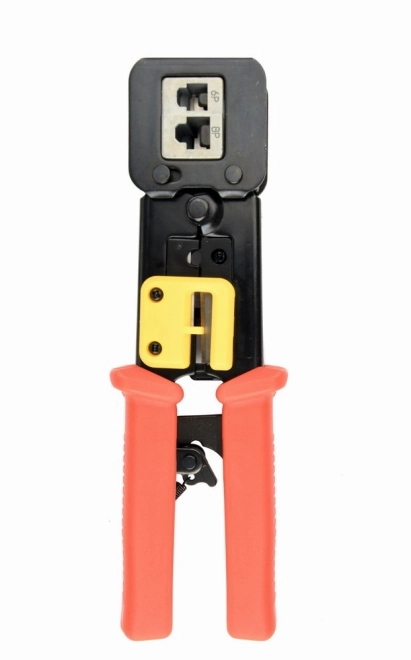 Zacuscator universal pentru RJ45, RJ12, RJ11 Pass-Through