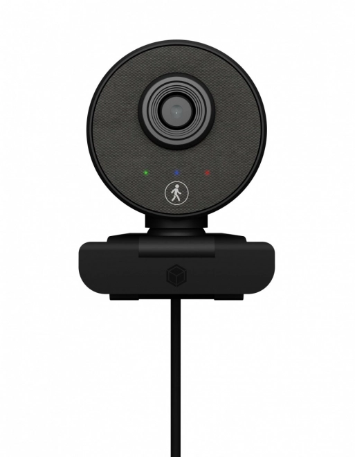 Webcam ICY BOX IB-CAM501-HD cu microfon și funcție de urmărire