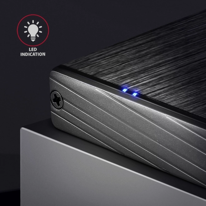Carcasă externă din aluminiu USB 3.2 SATA 6G 2.5"