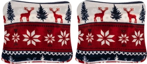 Set cu 2 fețe de pernă și panglică pentru cadou