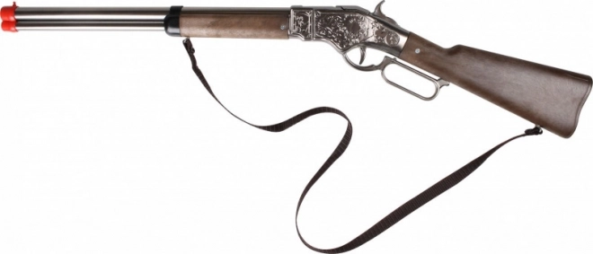 Pușcă cowboy metalică cu 8 proiectile