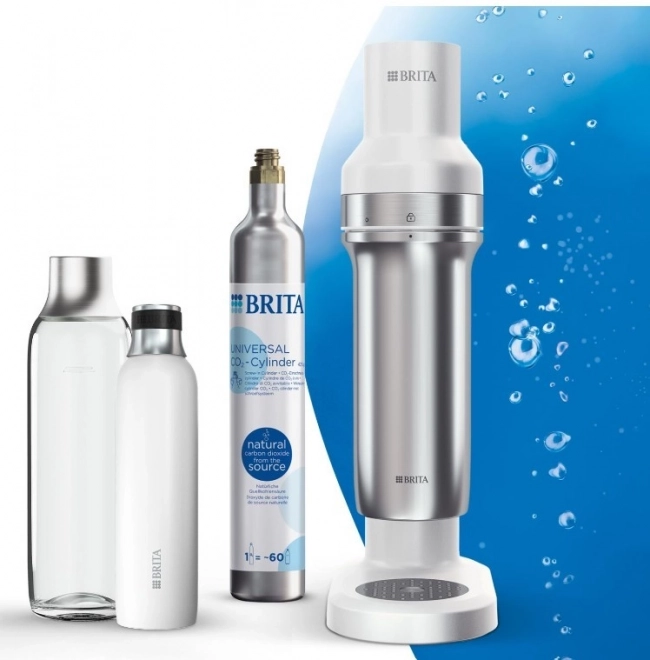Saturator sodaTRIO alb