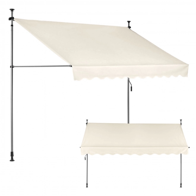 Marchiză de Balcon MultiGarden 300x120 cm Bej