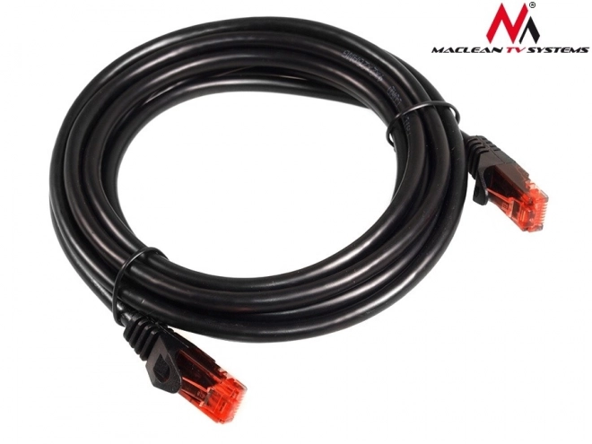 Cablu Patchcord UTP Cat6 20m Negru Maclean