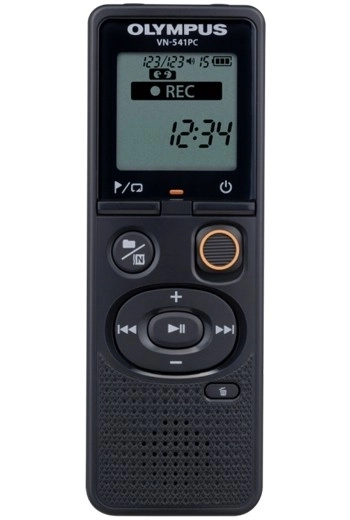 Diktafon Olympus și microfon unidirecțional ME52