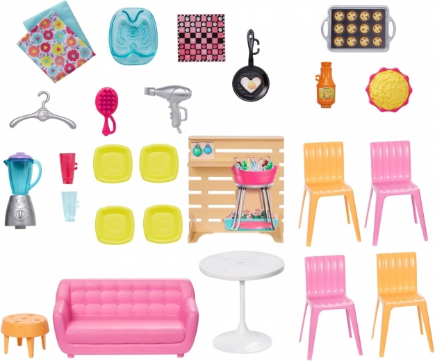 Set bogat de accesorii