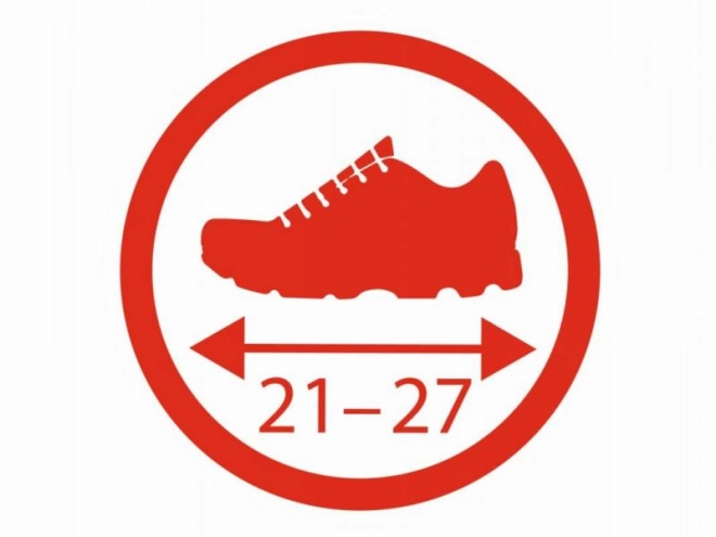 Reglare ușoară pentru mărimile 21–27