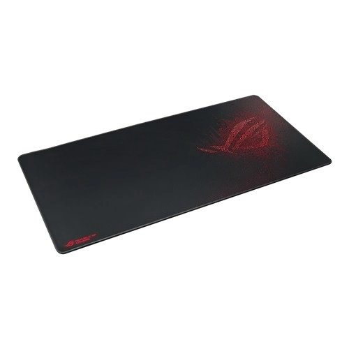 Mouse Pad Gaming din Material Textil Negru/Red Extra Mare