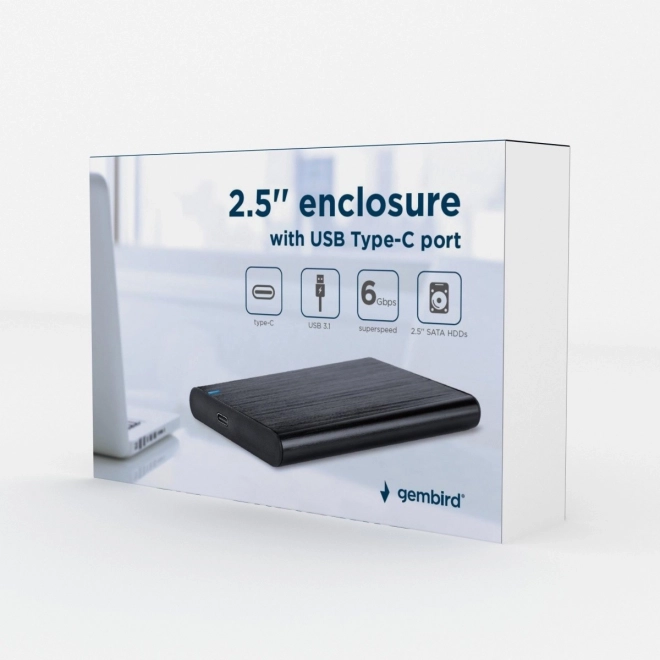 Carcasă externă USB 3.1 pentru disc 2.5 inch