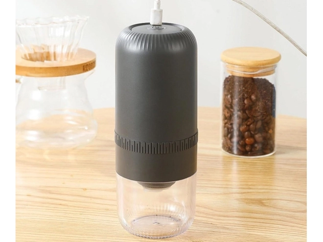 Râșniță electrică portabilă pentru cafea