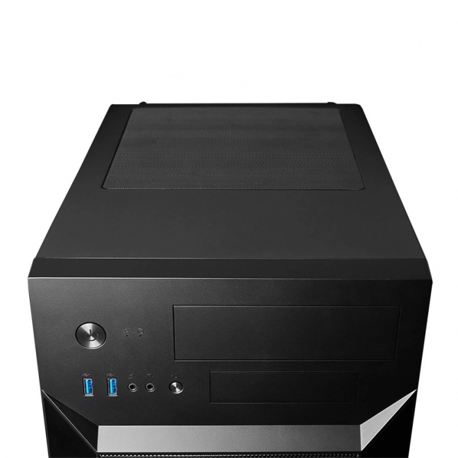 Carcasa neagră pentru PC mATX Cube Mesh Series