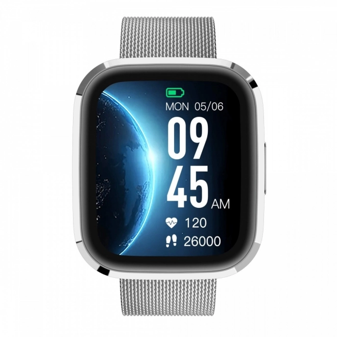 Smartwatch Garett Stil Argintiu oțel